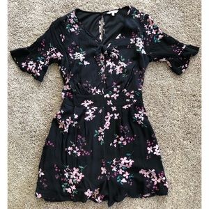 Cute floral romper